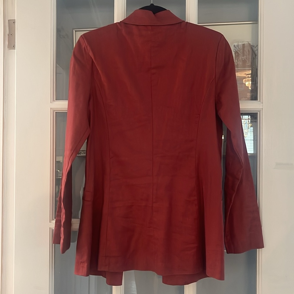 Burnt Orange/Rust Colored Blazer - image 2